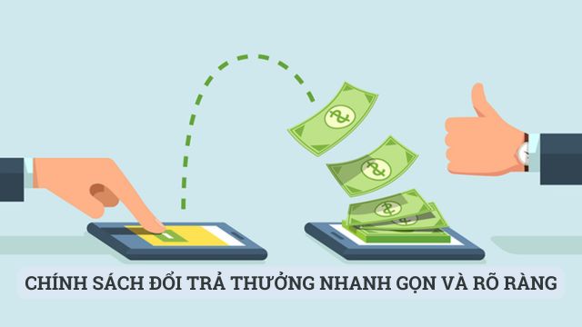 Chính sách đổi trả thưởng nhanh gọn và rõ ràng